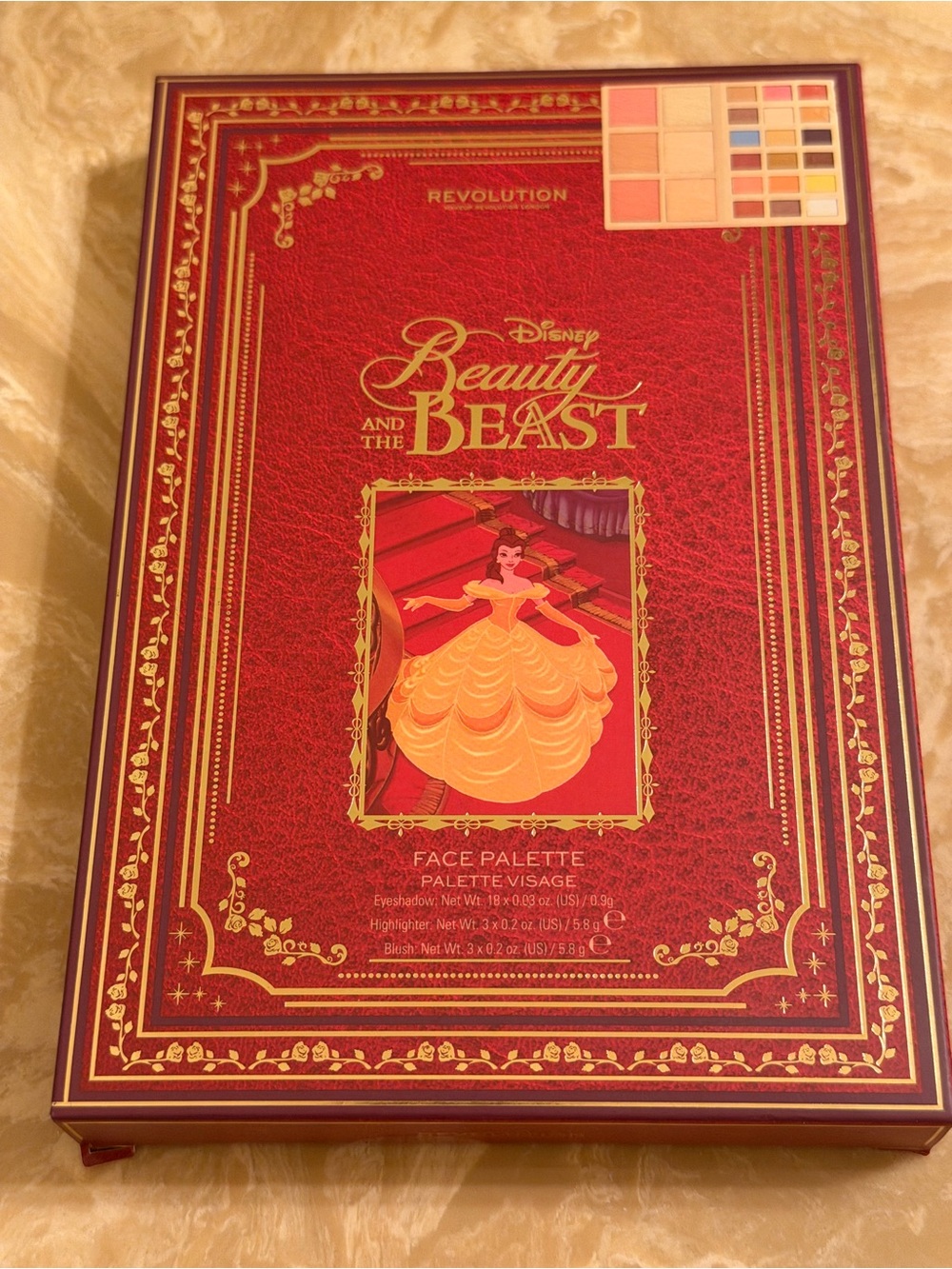 Beauty And The Beast Eyeshadow Palette Disney Revolution